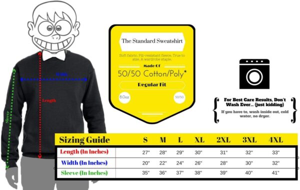 Wild Bobby Marijuana Bong Elements Air Water Fire Funny Weed Unisex Crewneck Sweatshirt - Image 4