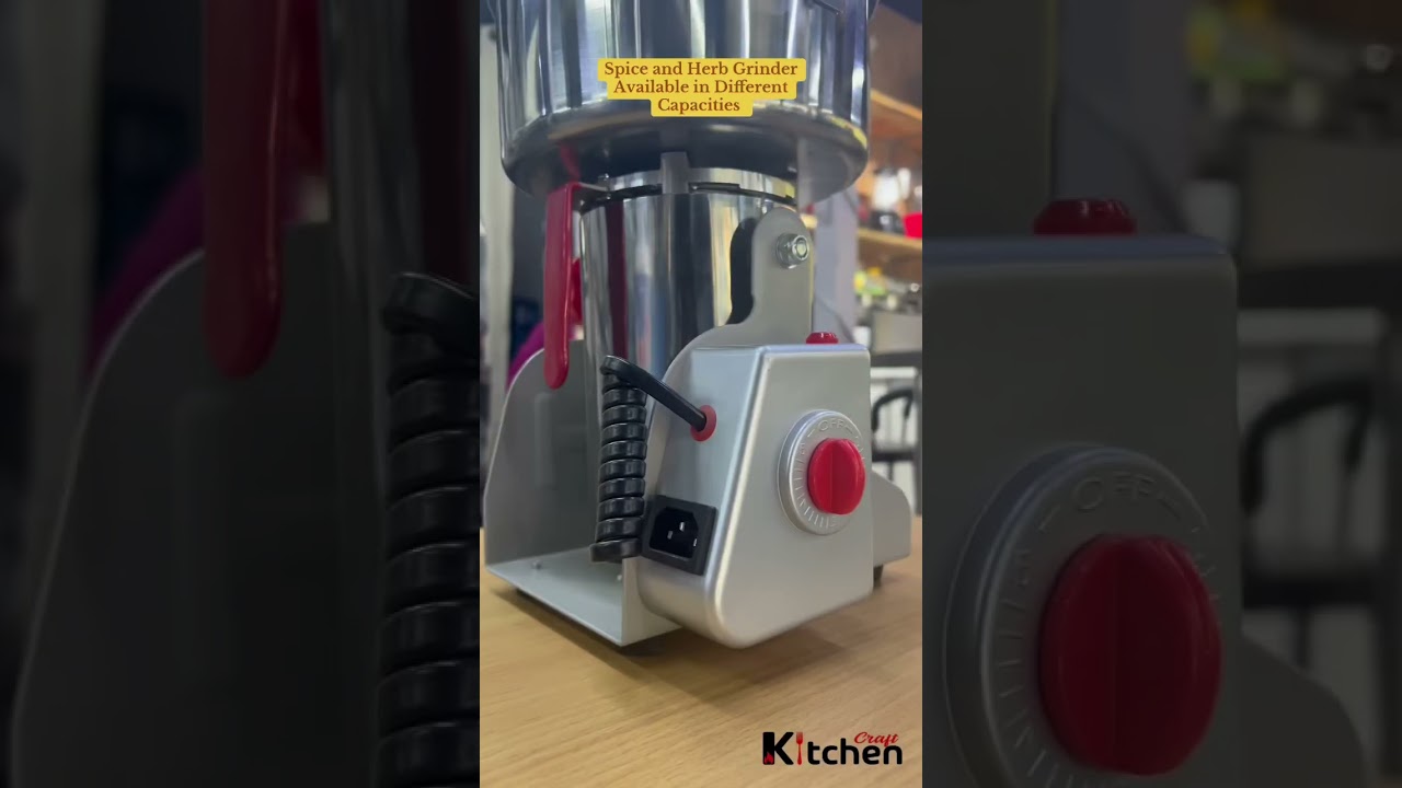 Spice and Herb Grinder available in different capacities #commercial-kitchen#spices#herb#grinder