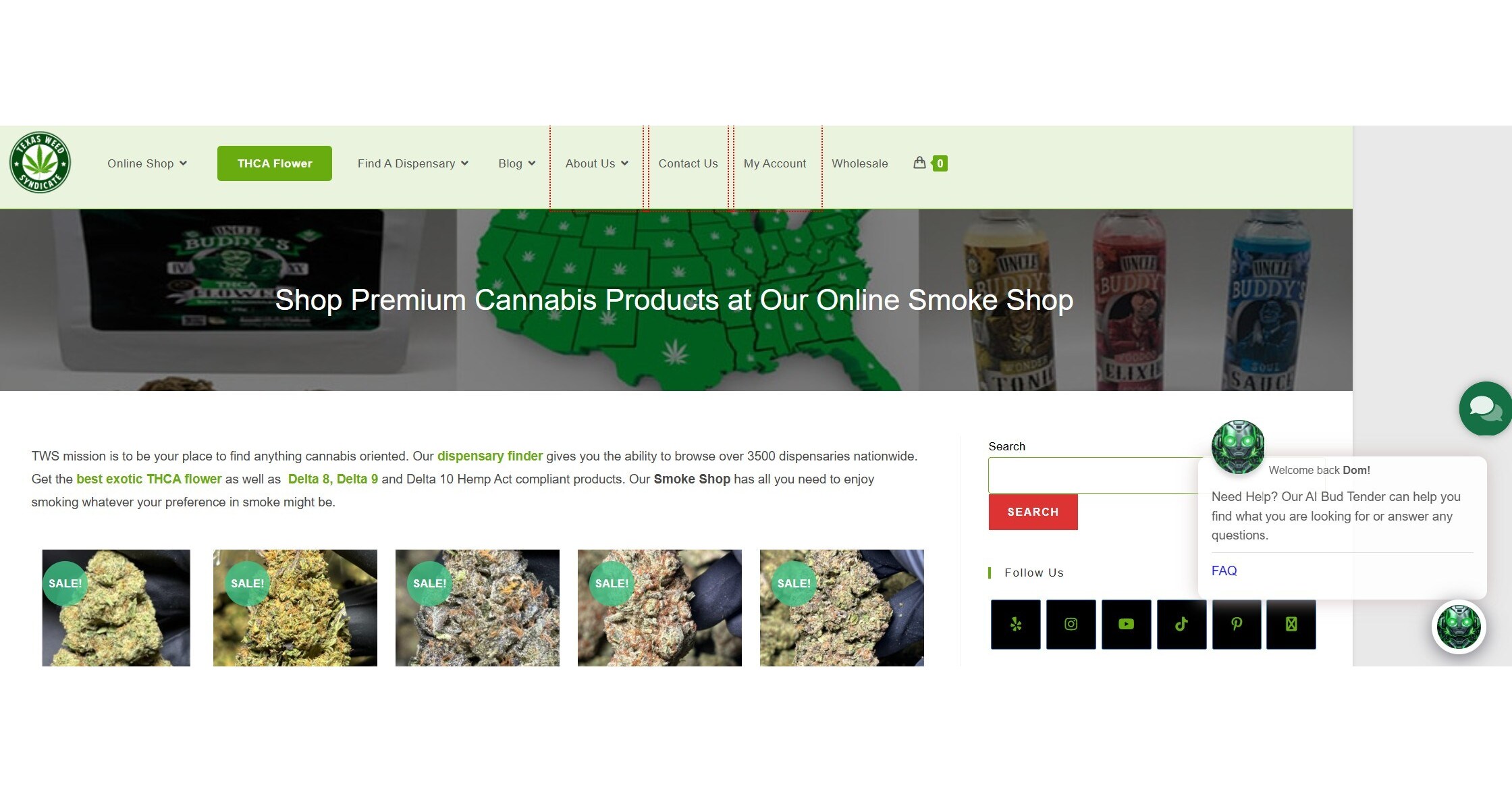 TWS Launches AI Bud Tender to Revolutionize Cannabis Shopping Experience, Expands into Wholesale