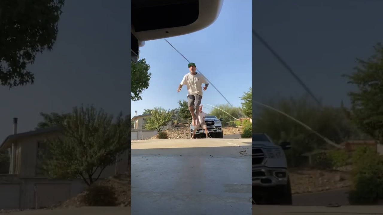 Jump rope with my Dad