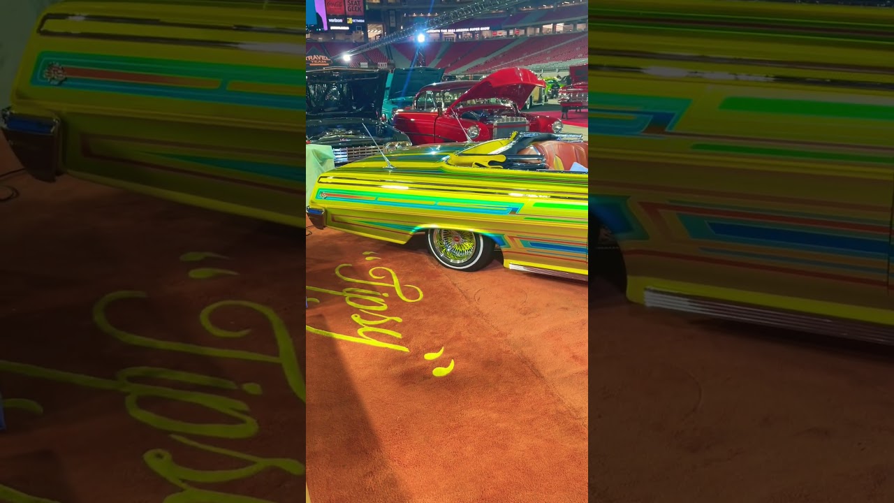 So many dope Lowriders at the Arizona Super Show! #souldies #BobbyRossAvila #soul #lowriders