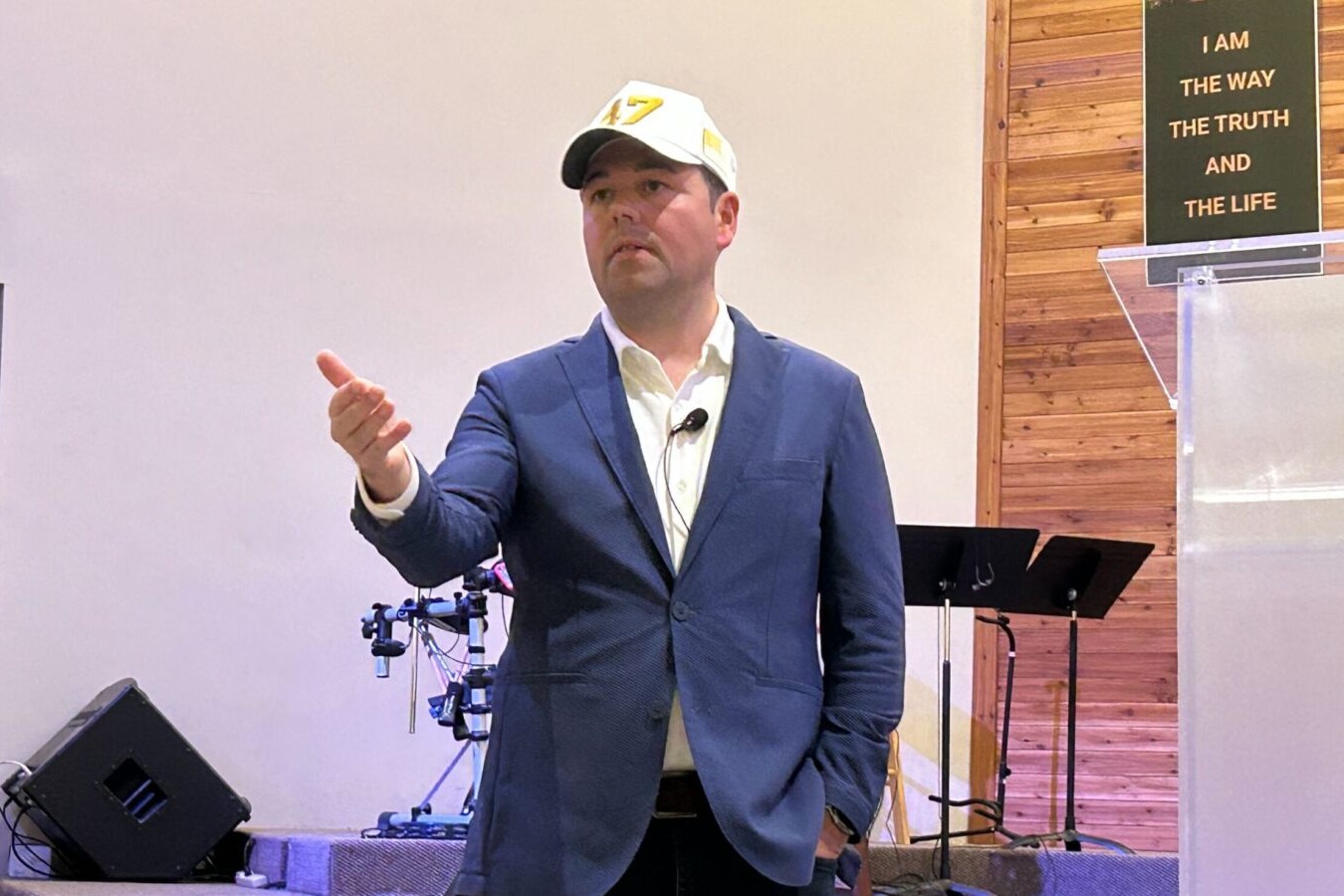 Lt. Gov. Micah Beckwith stands firm against cannabis legalization at Muncie town hall | news