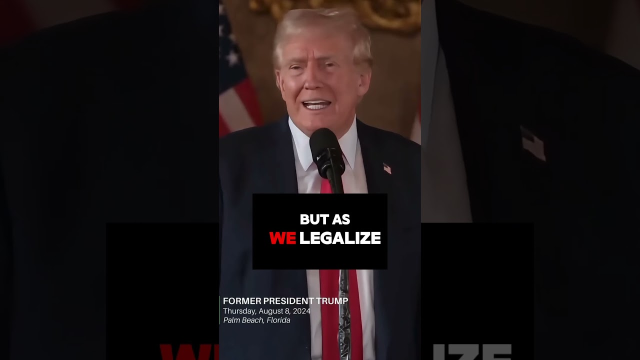 Trump Talks Legalizing Marijuana