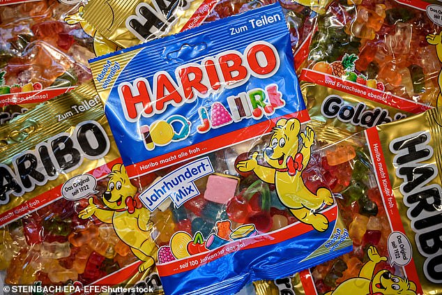 Haribo has urgently recalled packets of sweets after they were found to contain 'cannabis' (stock image)