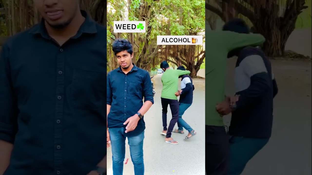 Weed☘️ vs drunk🍺 #azhar2408 #shorts #funny #comedy #youtube