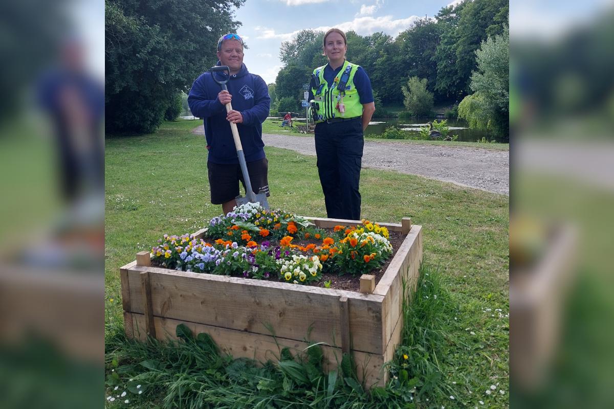 Dismantled cannabis factory helps bring Newport beauty spot into bloom