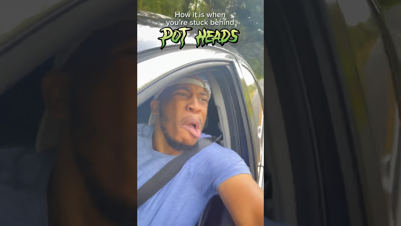 Being stuck behind weed heads be like 😂… #shorts #fyp #funny #memes #comedy #entertainment #viral
