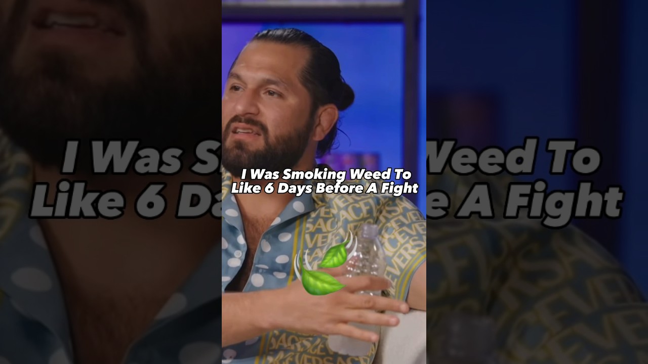 Jorge Masvidal On Smoking Weed🍃