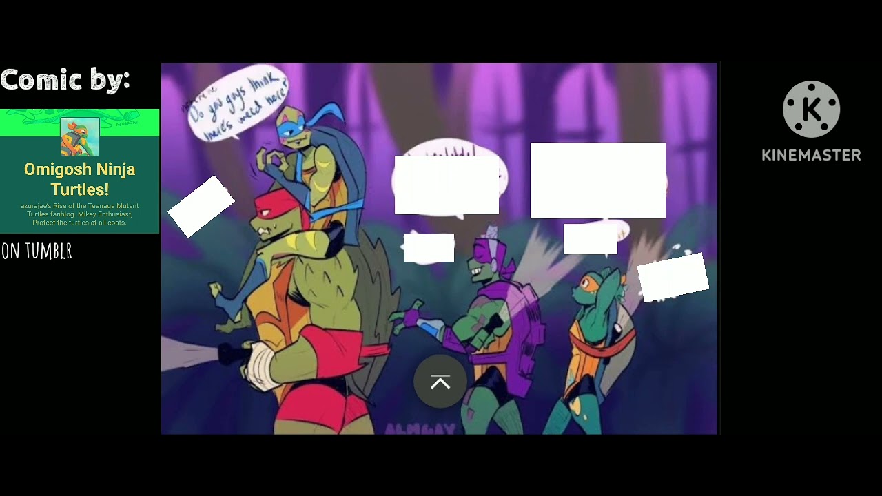 Weed Jokes|| ROTTMNT COMIC DUB (COMIC NOT MINE)