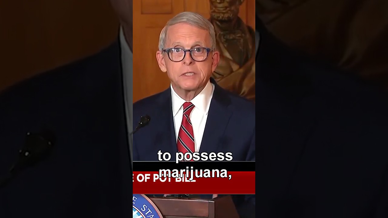 Mike DeWine mad at Issue 2 and legal marijuana in Ohio