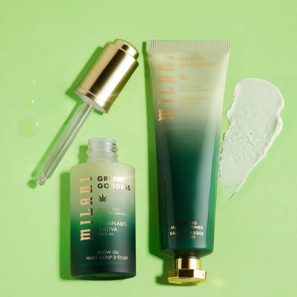 Milani Green Goddess Glow Oil - Multi-Use Facial Oil Infused With Hemp Oil To Hydrate and Soothe Stressed Out Skin - Image 3