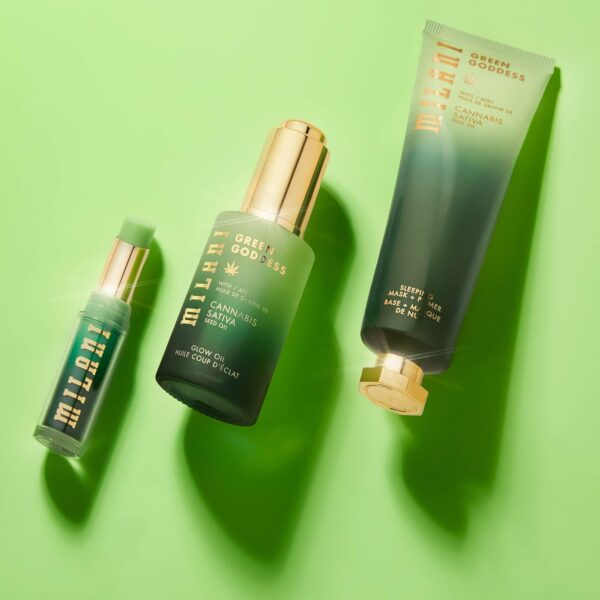 Milani Green Goddess Glow Oil - Multi-Use Facial Oil Infused With Hemp Oil To Hydrate and Soothe Stressed Out Skin - Image 5