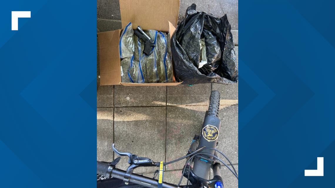 Portland police find 14.1 pounds marijuana in drug stop