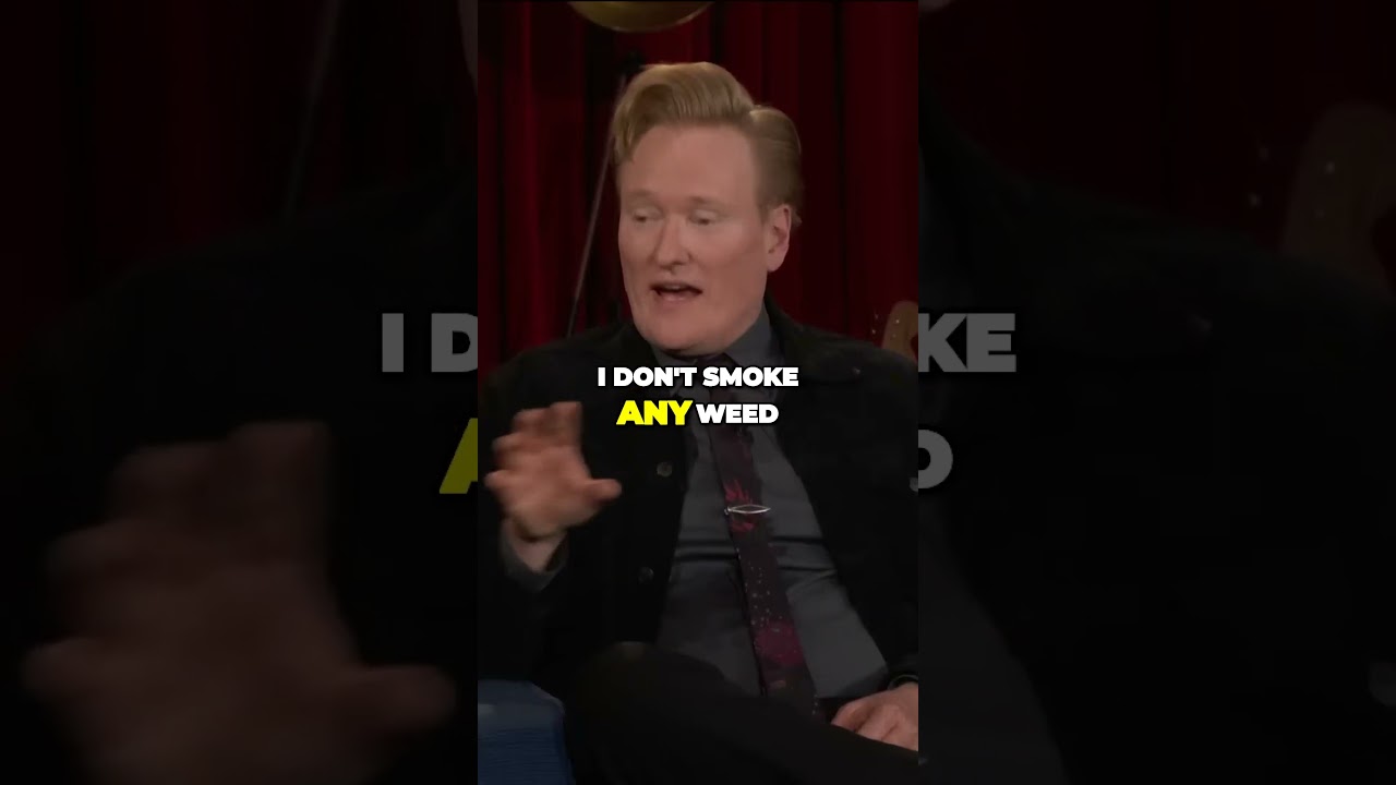 Conan Show w/ Seth Rogen:Trying Weed for the First Time