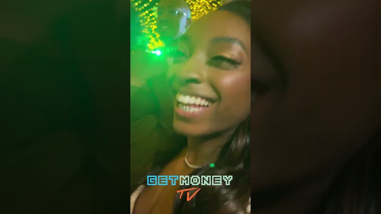 Simone Biles & Husband shows of new Grill during wedding!! #getmoneytv