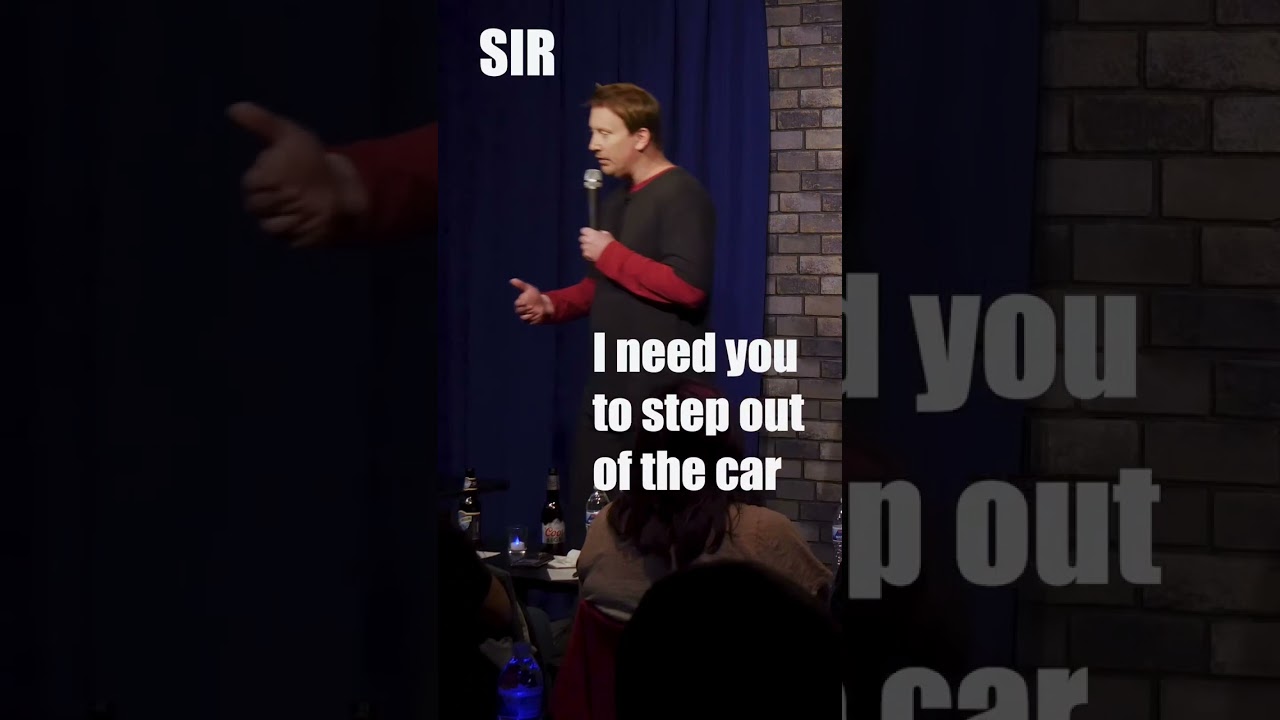 Police Officer comedian Cop Comic makes Joke About Drivers #standup #comedy #funny #policejoke