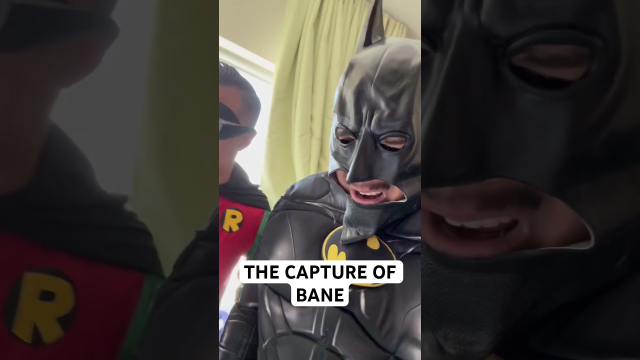 The saga continues !! Batman and Ruben 😂😂😂😂 #funny #theadventuresofbatmanandrobin #batman
