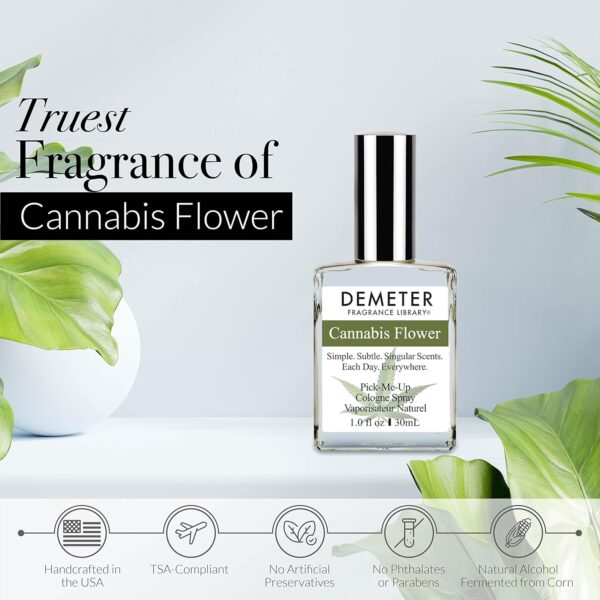DEMETER Fragrance Library 1 oz Cologne Spray – Cannabis Flower - Image 4