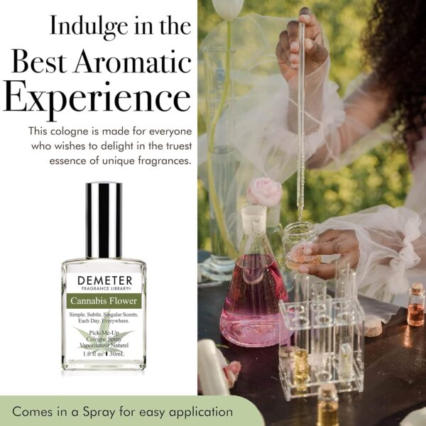 DEMETER Fragrance Library 1 oz Cologne Spray – Cannabis Flower - Image 5