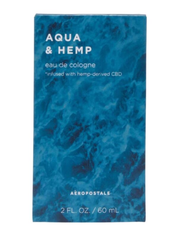 Fresh Aqua Hemp-Inspired Cologne Spray for Men – Clean Scent with Herbal and Watery Notes – 2 fl oz (59 mL) Daily Fragrance – Subtle, Refreshing, Giftable Bottle for Everyday Use - Image 2