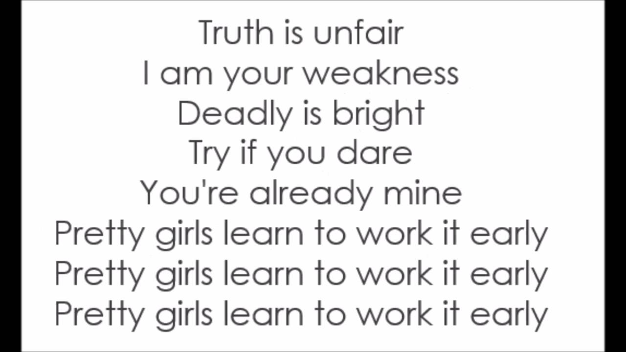 Alyson Stoner - Pretty Girls (Lyrics)