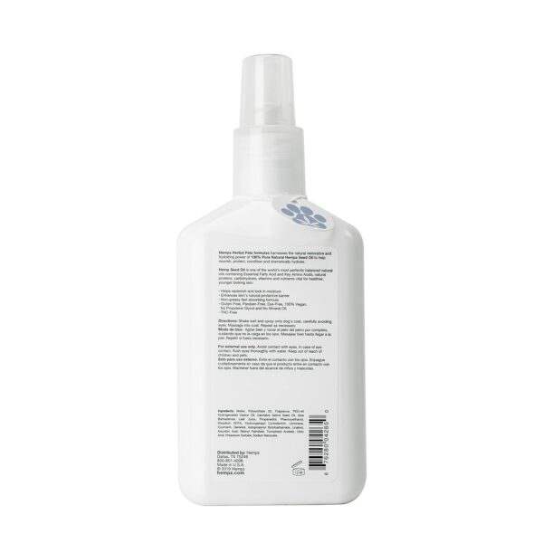 Hempz Petz Dog Cologne, Creamy Citrus Orange & Red Raspberry, 8.5 fl. oz. - Hydrating Puppy Perfume - Image 2