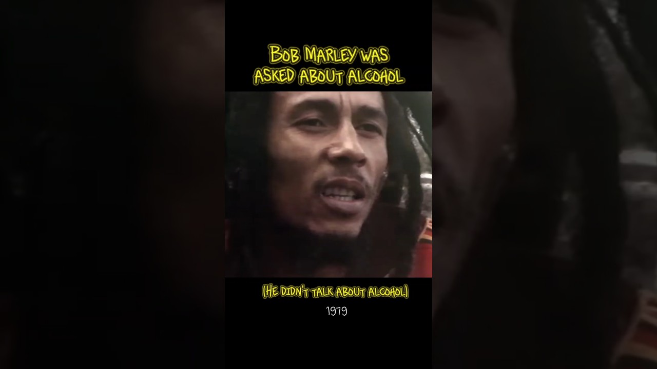 Bob Marley's Raw Take on Alcohol vs. Herb (Marijuana) - 1979 Interview