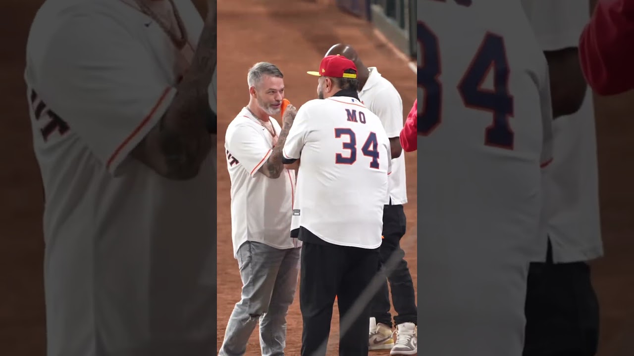 Paul Wall And Mo Amer at the ALCS  #paulwall  #astros #MoAmer