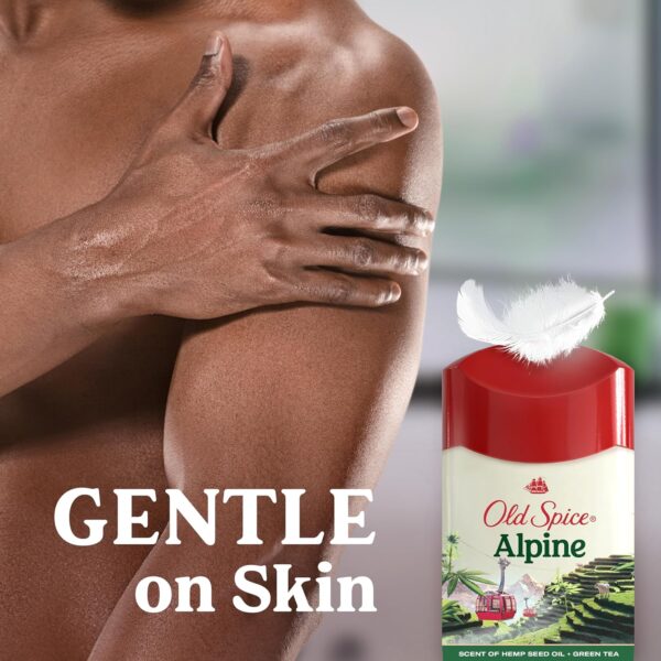 Old Spice Men's Antiperspirant & Deodorant Alpine with Hemp Oil, 2.6oz (Pack of 3) - Image 5