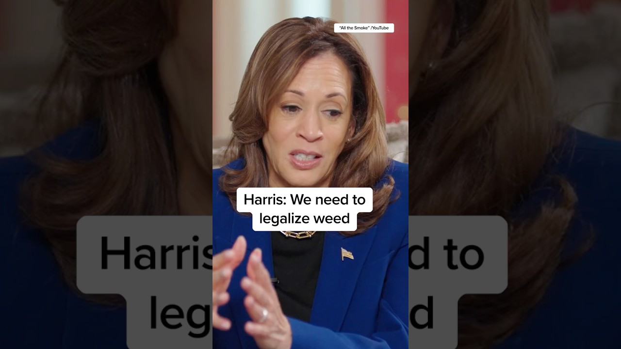 Harris: We need to legalize weed