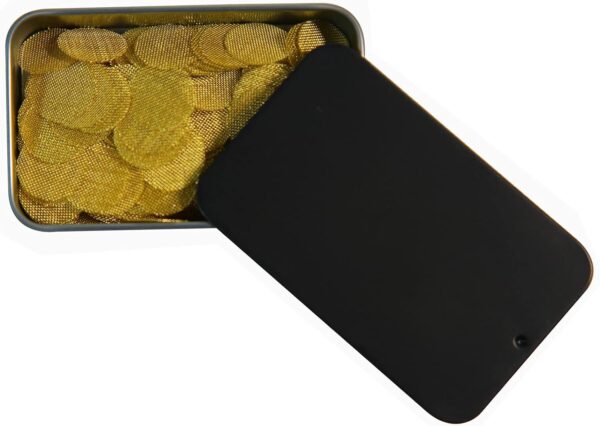 200 PCS 1/2 Pipe Screens, Brass Pipe Screen Filters 0.5 inch Metal Screens with Black Storage Box - Image 5