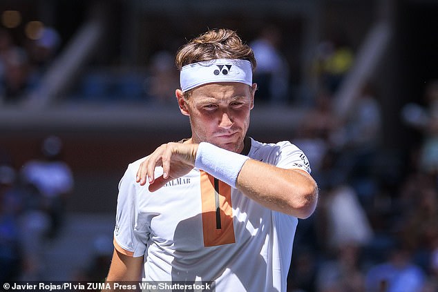 Casper Ruud complained about the the lingering smell of cannabis at the US Open this week