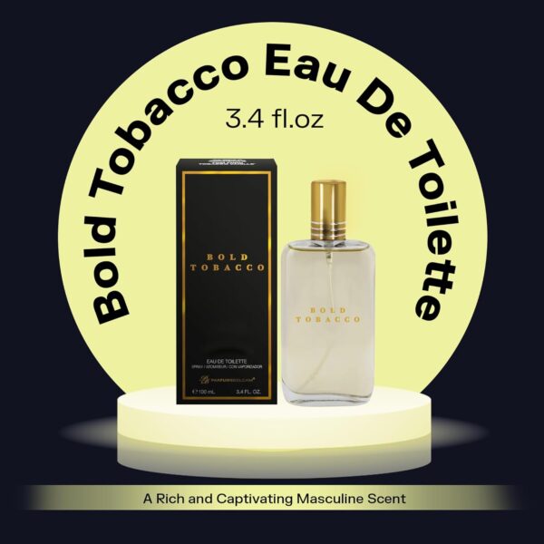PB ParfumsBelcam Bold Tobacco Eau De Toilette Spray, Our Version of Tobacco Vanille, 3.4 fl.oz. - Image 2