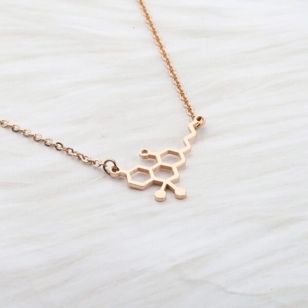 TGBJE THC Molecule Necklace CBD Necklace Pot Lovers Gift Cannabis 420 Science Chemistry - Image 4
