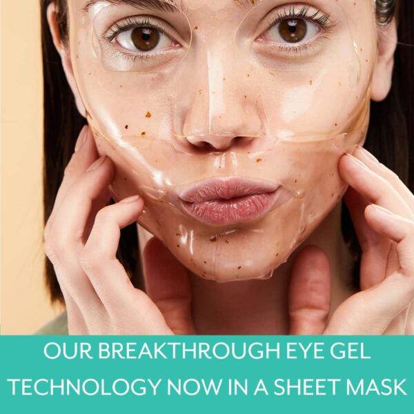 Patchology Hydrogel Face Mask with Cannabis and Sativa Seed Oil - Patchology Chill Mode - Gel Face Mask for women and men to soothe and moisturize skin. 1 count. - Image 3