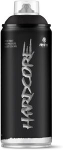 MTN Hardcore Spray Paint - Matte Black