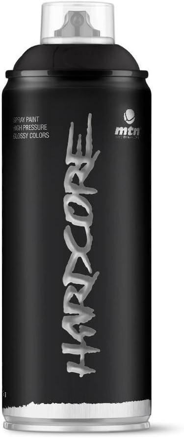 MTN Hardcore Spray Paint - Matte Black