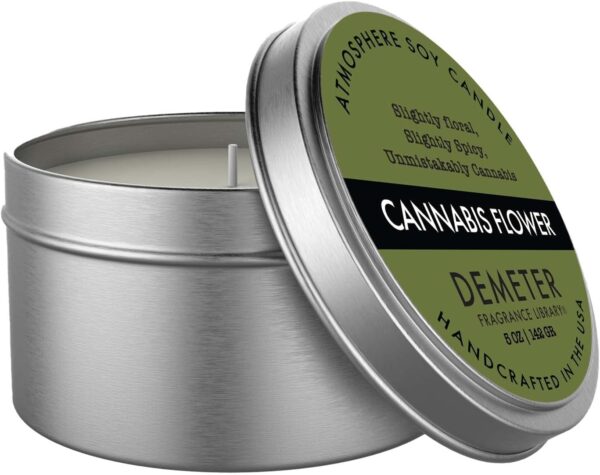 DEMETER Cannabis Flower Soy Candle by Fragrance Library - Image 2