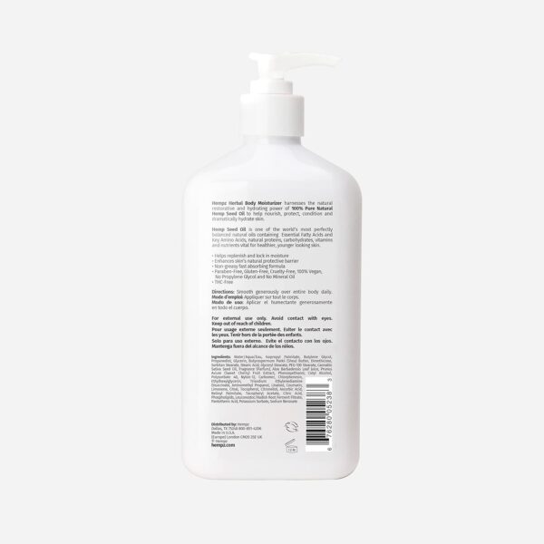 Hempz Body Lotion - Cherry Blossom Limited Edition Daily Moisturizing Cream, Shea Butter, Aloe, Cherry Extract Hand and Body Moisturizer - Skin Care Products, Hemp Seed Oil - 17 Fl Oz - Image 2