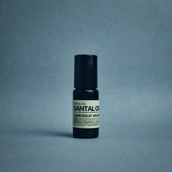 Santal Grass Roll-On, Perfume, Alcohol Free, Olfactive Marker, Niche Scent, Eucalyptus, Papyrus, Cardamom, Sandalwood Essential Oils Blend, Unisex Perfum for Women and Men 10ml/.33 fl Oz - Image 3