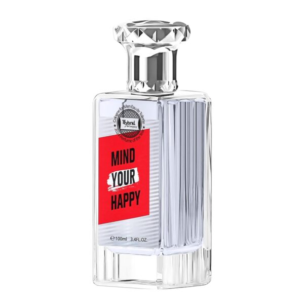 Hybrid & Company Mind Your Happy Young Pour Homme For Men Eau De Toilette Vaporisateur Natural Spray 3.4 Fl Oz - Image 3