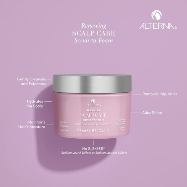 Alterna Alterna Renewing Scalp Care Scrub-to-Foam Vegan Scalp Scrub - Image 2