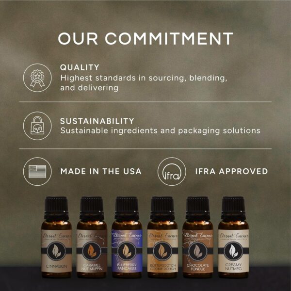 Eternal Essence Oils Guy's Night Out Set of 6 Premium Fragrance Oils - Includes Including Happy Men, Blue Sage, White Sand, Warm Rustic Woods, Musk, and White Musk Scented Oils - 10ML - Image 4