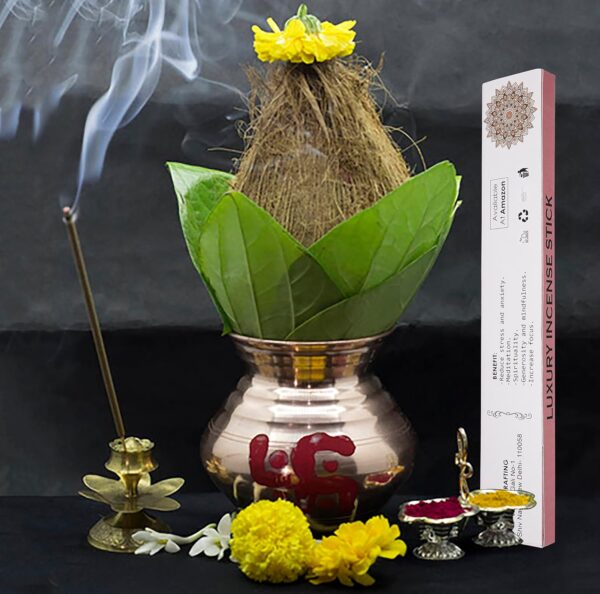 Luxury Cannabis Incense Sticks Hand Rolled Pack of 4 x 20 Sticks - Image 2