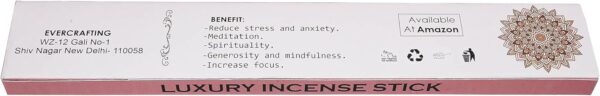 Luxury Cannabis Incense Sticks Hand Rolled Pack of 4 x 20 Sticks - Image 4