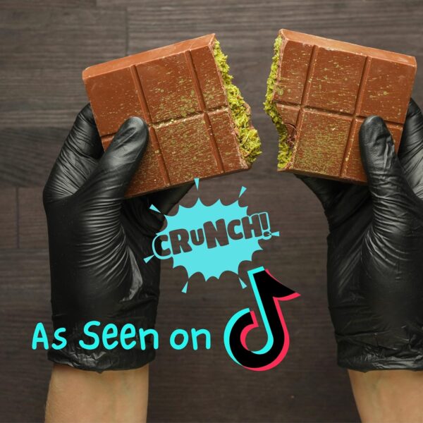 Ma Lit Candy Dubai Chocolate Bar Kit - INCLUDES Kataifi, Pistachio & Tahini Cream, Recipe, & Silicone Mold - Chocolate NOT Included - TikTok Popular Dubai Knafeh Pistachio Bar Kit - Image 2