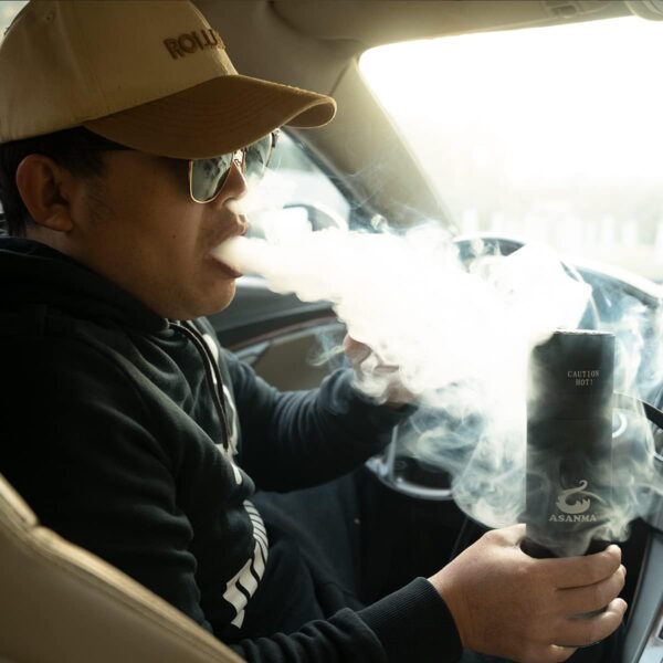 ASANMA Car Hookah, Portable Hookah Set Travel Hookah Small Hookahs Mini Hookah Shisha for Car Outdoor Travel Shisha Sheesha Narguiles Smoking - Image 8