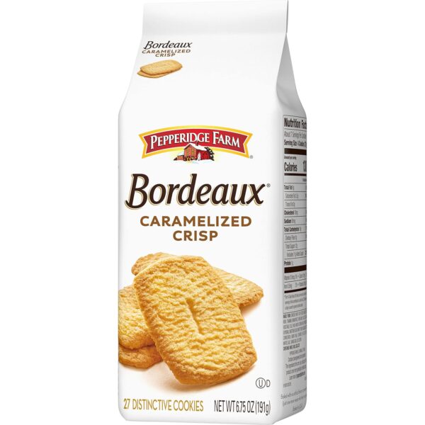 Pepperidge Farm Bordeaux Caramelized Crisp Cookies, 6.75 Oz Bag - Image 9