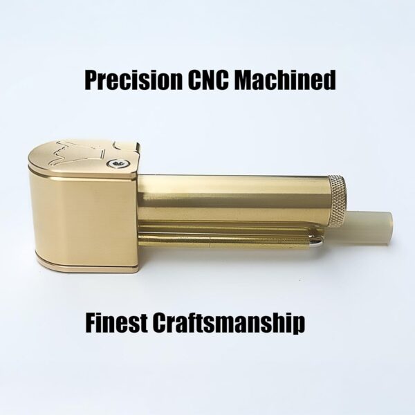 Shaka Original Brass Portable Proto Tool All-in-One w/Poker and Storage Tube Precision CNC Machined Made in Hawaii - Image 2