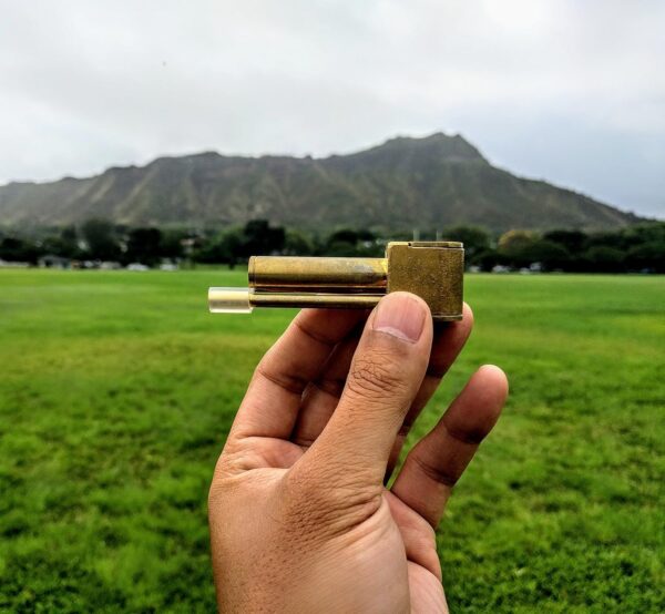 Shaka Original Brass Portable Proto Tool All-in-One w/Poker and Storage Tube Precision CNC Machined Made in Hawaii - Image 8